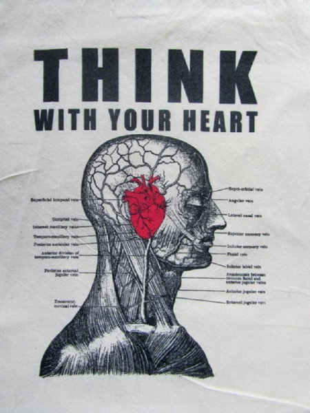 henri banks beutel think with your heart