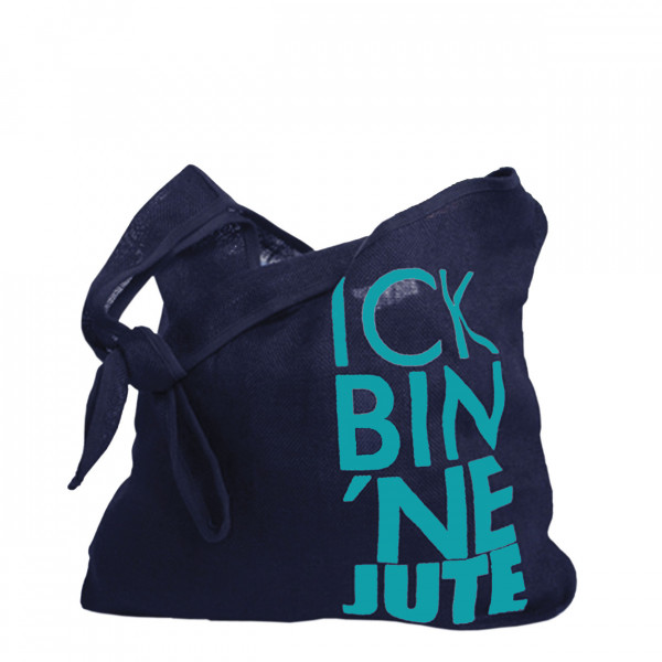 encode shopping-bag ick bin 'ne jute 025 pouch