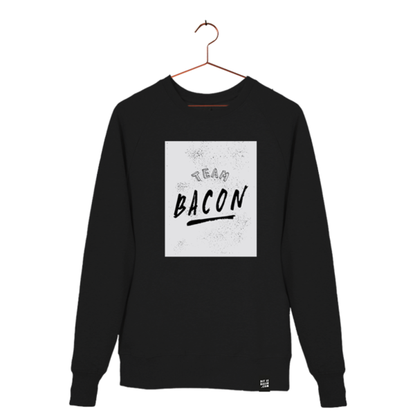 dit is balin sweater team bacon