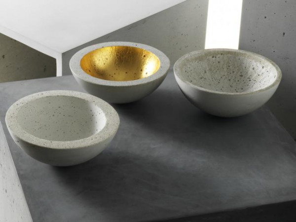 betonware minischale gold & silber