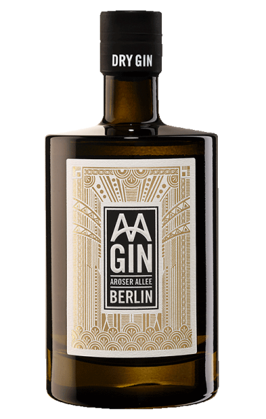 Weindimensional AA Gin Aroser Allee Berlin 43 % vol.