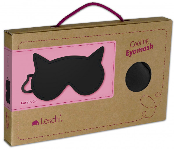 leschi schlafmaske luna the cat schwarz