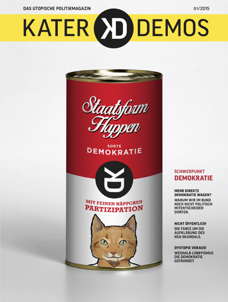 kater demos verlag magazin # 1 demokratie