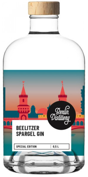 berlin distillery beelitzer spargel gin 0,5 l (43,5% vol.)