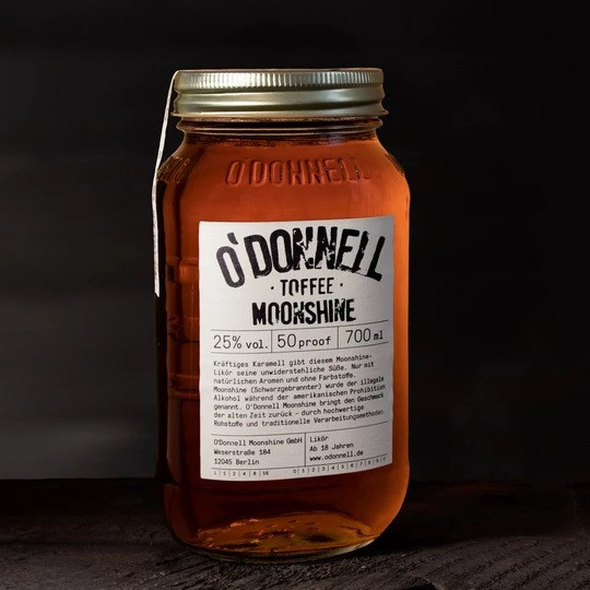 o'donnell moonshine toffee