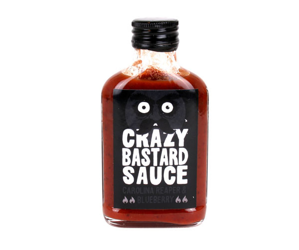 crazy bastard sauce chilisauce carolina reaper & blueberry