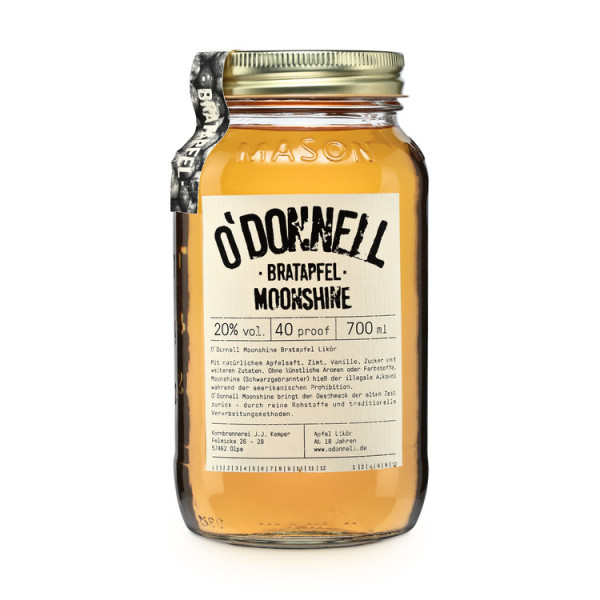 o'donnell moonshine bratapfel