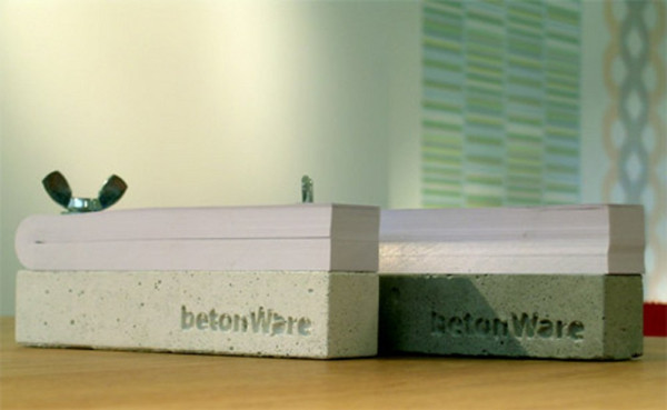 betonware notizblock notizbeton