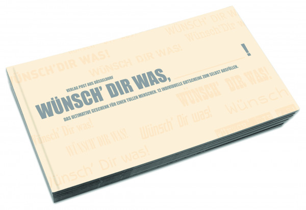 post aus düsseldorf gutscheinbuch blanko zum selber ausfüllen!
