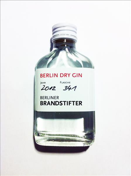 berliner brandstifter berlin dry gin 0,1 l