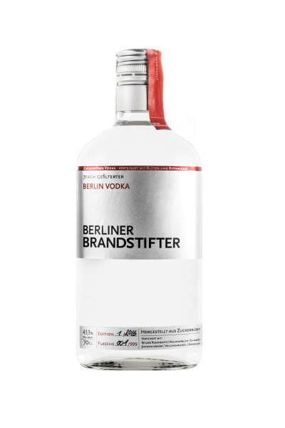 berliner brandstifter berlin vodka 0,7 l