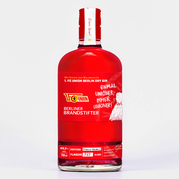 Berliner Brandstifter 1. FC Union Berlin Dry Gin